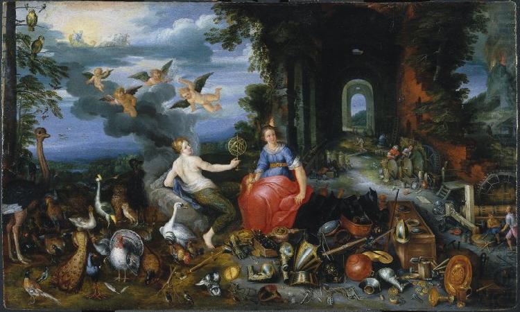 peter breughel the elder Allegory of Air and Fire china oil painting image